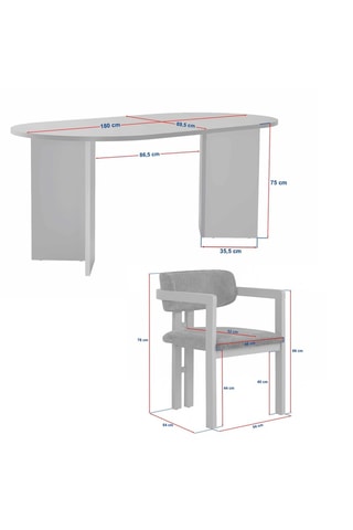 Ensemble de salle à manger - 5 pièces