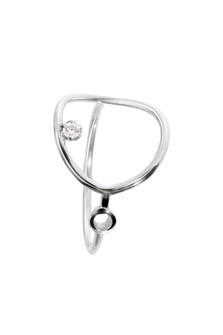 Bague - Argent et diamant