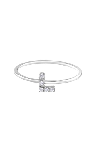 Bague - Argent et diamants