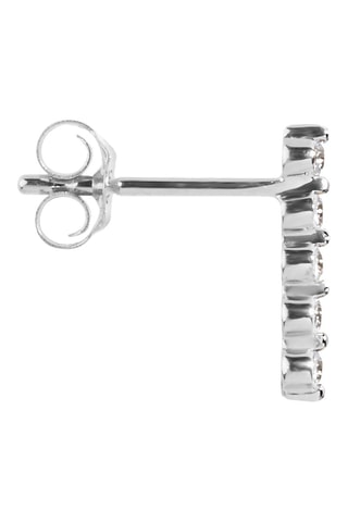 Boucles d'oreilles - Argent et diamants
