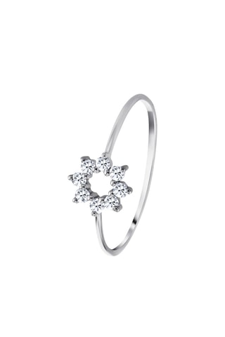 Bague - Argent et diamants