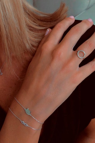 Bague - Argent et diamants