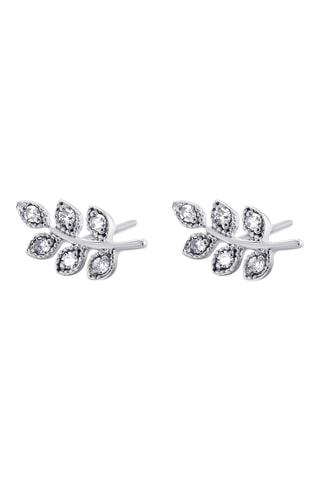 Boucles d’oreilles - Argent et diamants