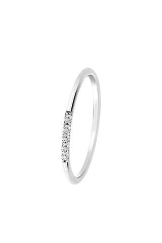 Bague - Argent et diamants