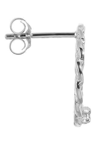 Boucles d'oreilles - Argent et diamants