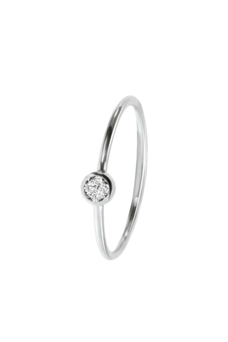 Bague - Argent et diamants