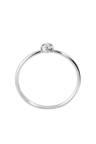 Bague - Argent et diamants