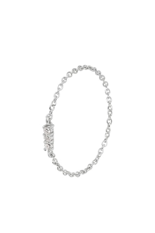 Bague - Argent et diamants