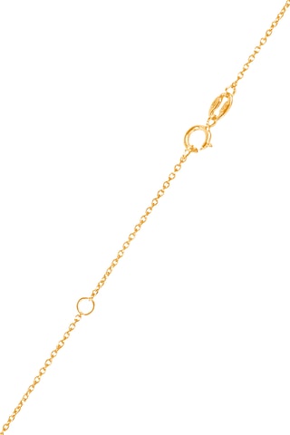 Collier - Argent plaqué or jaune, nacre et topazes