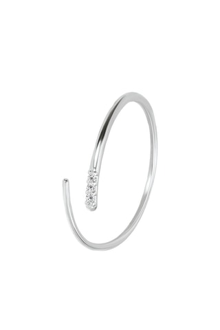 Bague - Argent et diamants