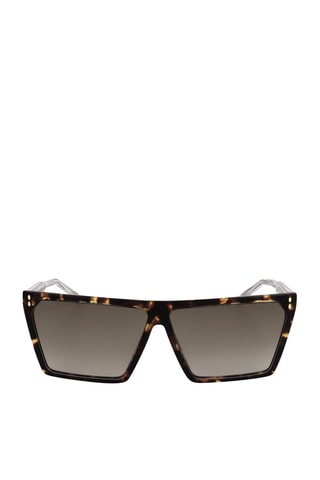 Lunettes de soleil femme - Catégorie 2 - Isabel Marant - Blanc et marron