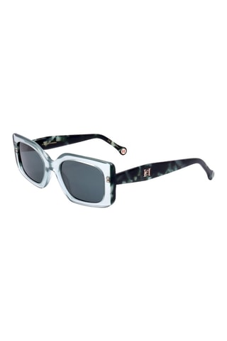 Lunettes de soleil femme Her - Catégorie 3 - Carolina Herrera - Noir, vert et doré