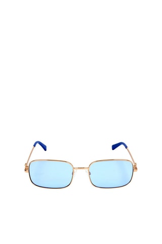 Lunettes de soleil femme - Catégorie 1- Love Moschino - Bleu et rose