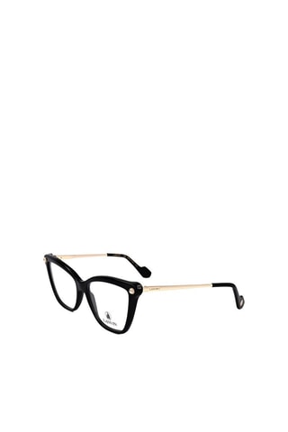 Lunettes de vue femme - Lanvin - Noir et doré