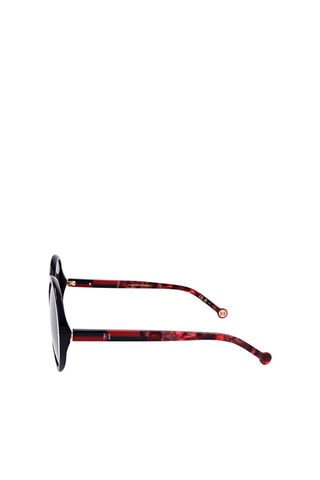 Lunettes de soleil femme - Catégorie 3 - Carolina Herrera - Doré, noir, rose et rouge