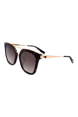 Lunettes de soleil femme - Catégorie 3 - Trussardi - Doré et noir