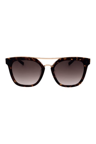 Lunettes de soleil femme - Catégorie 3 - Trussardi - Doré et noir