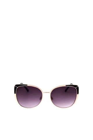 Lunettes de soleil femme - Catégorie 3 - Oscar De La Renta - Noir, rouge et doré
