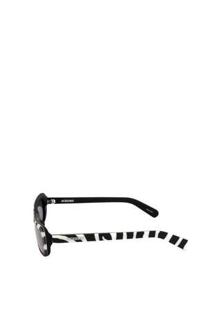 Gafas de sol mujer - Categoría 2 - Jacquemus - Blanco, gris y negro