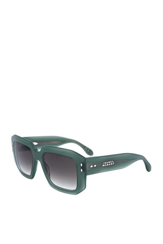 Lunettes de soleil femme - Catégorie 3 - Isabel Marant - Gris et vert