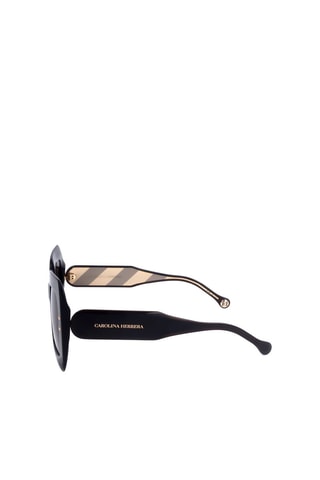 Lunettes de soleil femme - Catégorie 2 - Carolina Herrara - Noir et marron