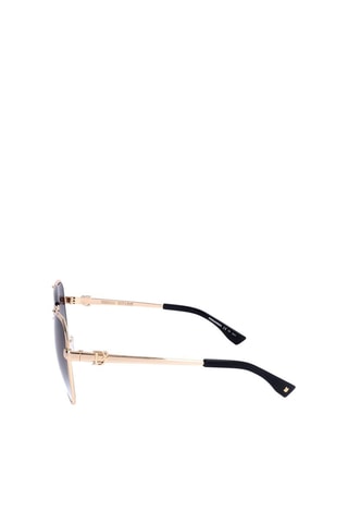 Lunettes de soleil femme - Catégorie 1 - Dsquared2 - Noir et doré