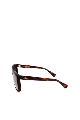 Lunettes de soleil femme - Catégorie 3 - MaxMara - Noir, beige et marron