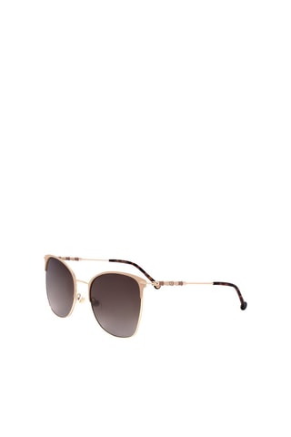 Lunettes de soleil femme - Catégorie 3 - Carolina Herrera - Beige et marron