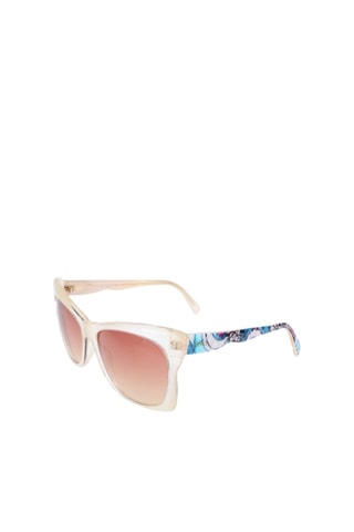 Lunettes de soleil femme - Catégorie 2 - Pucci - Bleu et rose