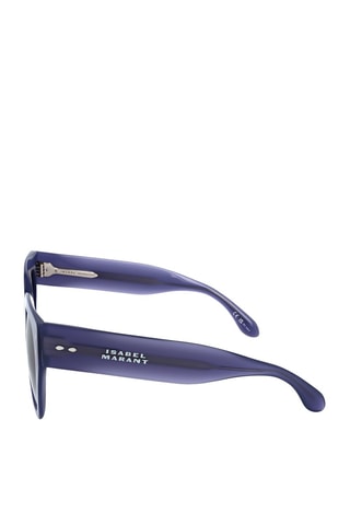 Lunettes de soleil femme - Catégorie 2 - Isabel Marant - Bleu et gris