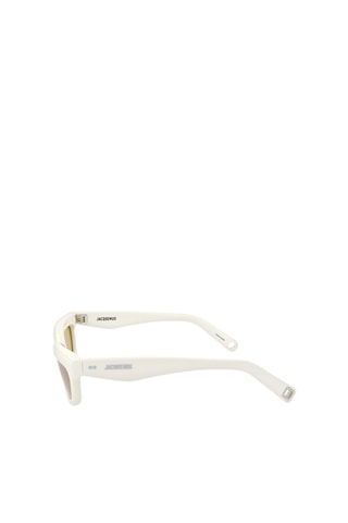 Gafas de sol mujer - Categoría 2 - Jacquemus - Blanco y gris