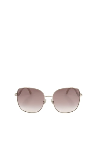 Lunettes de soleil femme - Catégorie 2 - Jimmy Choo - Doré et marron