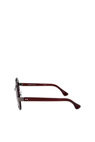 Lunettes de soleil femme - Catégorie 3 - Dries Van Noten by Linda Farrow - Marron