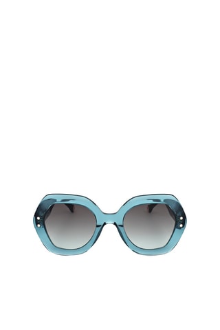 Lunettes de soleil femme - Catégorie 2 - Carolina Herrera - Noir, rouge, bleu, violet et gris