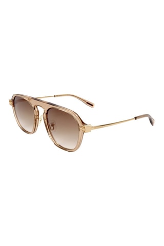 Lunettes de soleil femme - Catégorie 2 - Trussardi - Beige et marron