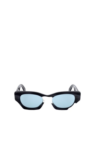 Lunettes de soleil homme - Catégorie 1 - Retrosuperfuture - Bleu et noir