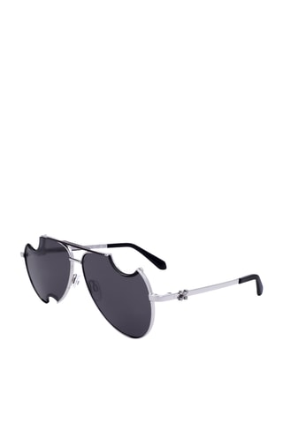 Lunettes de soleil homme - Catégorie 2 - Off-White - Argenté