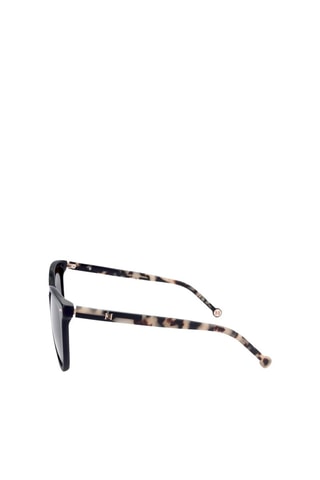 Lunettes de soleil femme - Catégorie 3 - Carolina Herrera - Beige, marron et noir