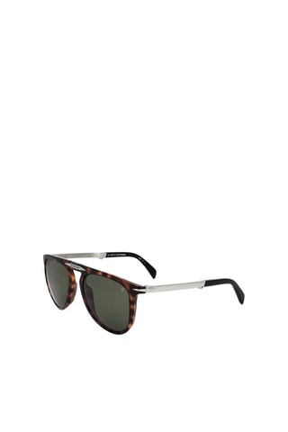 Lunettes de soleil pliables homme - Catégorie 3 - David Beckham - Noir, vert, marron et argenté