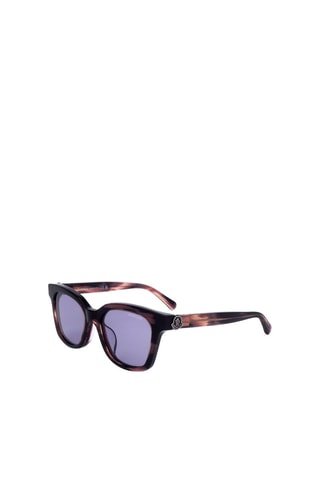Lunettes de soleil femme - Catégorie 2 - Moncler - Gris, marron et noir