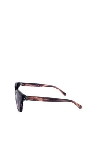 Lunettes de soleil femme - Catégorie 2 - Moncler - Gris, marron et noir