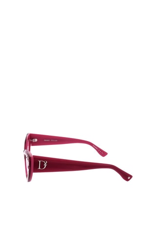 Lunettes de soleil femme - Catégorie 1 - Dsquared2 - Violet et argenté