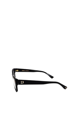 Lunettes de vue femme - Dsquared2 - Noir et doré