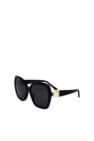 Lunettes de soleil femme - Catégorie 3 - Jimmy Choo - Noir et doré