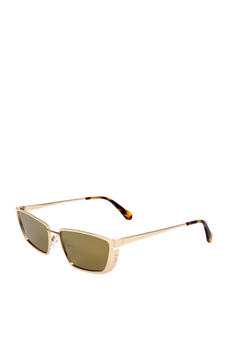 Lunettes de soleil femme - Catégorie 2 - Off-White - Doré
