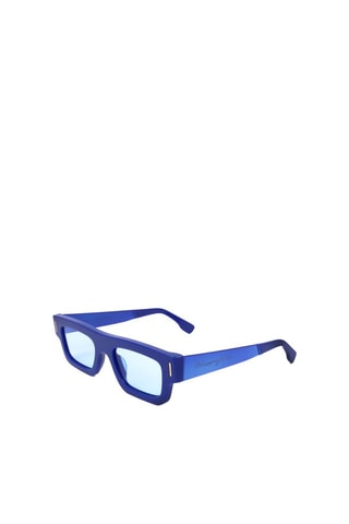 Lunettes de soleil homme - Catégorie 1 - Retrosuperfuture - Bleu et jaune