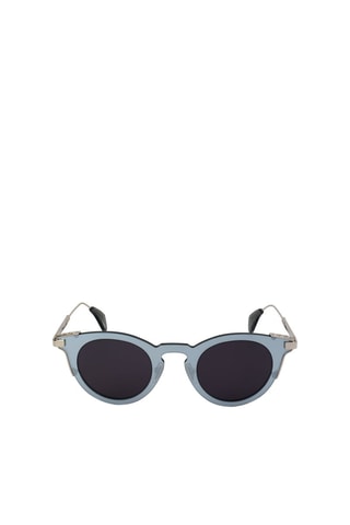 Lunettes de soleil femme - Catégorie 3 - Police - Argenté, bleu et gris