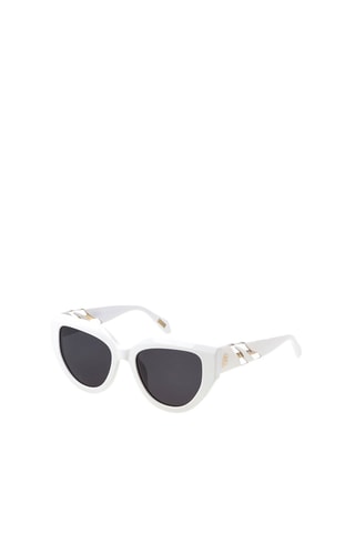 Lunettes de soleil femme - Catégorie 3 - Just Cavalli - Blanc et gris