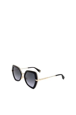 Lunettes de soleil femme - Catégorie 3 - Marc Jacobs Runway - Noir et gris