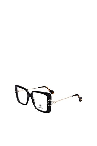 Lunettes de vue femme - Lanvin - Noir et argenté